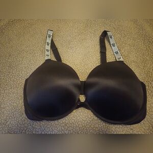 Victoria's Secret Black Bra with Silver Accents